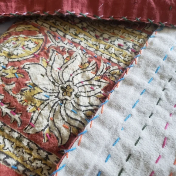 Chic Floral Patchwork Quilts Pillow Covers